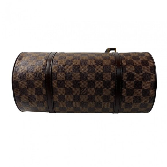 LOUIS VUITTON Brown Damier Papillon 30 Pouch - Picture 5 of 16